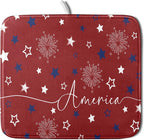 Giwawa 4th of July Dish Drying Mat 16"x18" Patriotic Usa Stars America Firework by Giwawa