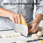2pcs Semicircular Bench Scraper Cutter, Pastry Scraper - Image 5