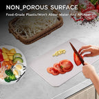 Cutting Board for Kitchen, Wheat Straw Fiber Cutting Board, Dish Washer Safe - Image 6