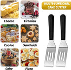 Patelai 5 Pack Small Spatula Mini Serving Brownie Spatula - Image 5