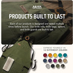 Asaya Chef and BBQ Apron with Bottle Opener and Hand Towel - 10oz Cotton Canvas - Image 6