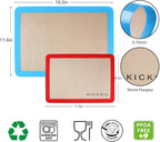 Silicone Baking Mat Large Baking Mat Set of 3-2 Half Sheets 16.5" x 11.6" +1 - Image 2