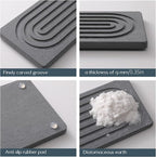 Faucet Mat for Kitchen Sink -Diatomite Stone Drying Mat for Kitchen Counter & - Image 8