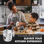 Chef Craft Select Plastic Measuring Cup, 4 Cup - Image 5