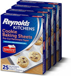 Reynolds Kitchens Cookie Baking Sheets, Pre-Cut Parchment Paper, 100 Sheets by ReynoldsConsumerProducts