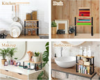 Marsui 4 Pcs Kitchen Organizer Accessories Set Cabinet Organizer Shelf and - Image 7