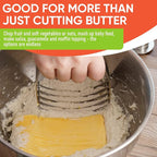 Spring Chef Medium Size Gray Dough Blender - Image 7