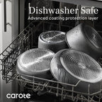 CAROTE 20pcs 4-Ply Premium Hard Anodized Pots and Pans Set Non Stick - Image 5