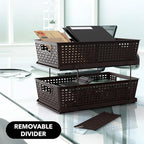 Simple Houseware 2 Tier Bathroom Organizer Tray Pull-Out Sliding Drawer - Image 10
