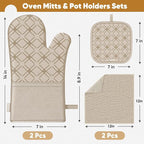 Oven Mitts and Pot Holders Set - Image 2