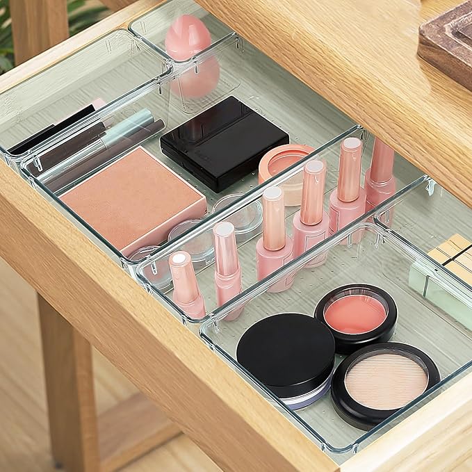 StorMiracle 25 PCS Drawer Organizer Set, 4 Varied Size Bathroom and kitchen - Image 5