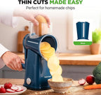 NutriChef 5 in 1 Cheese Grater & Shredder | 5 Different Blades - Image 6