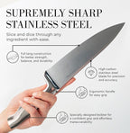 Styled Settings Stainless Steel Knife Set - Image 5