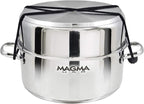 Magma 10 Piece Gourmet Nesting Stainless Steel Cookware Set - Image 3