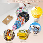 5-Size Reusable Beeswax Bowl Covers - Image 3