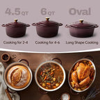 Vintage Style 4.5 Quart Dutch Oven Pot - Image 3