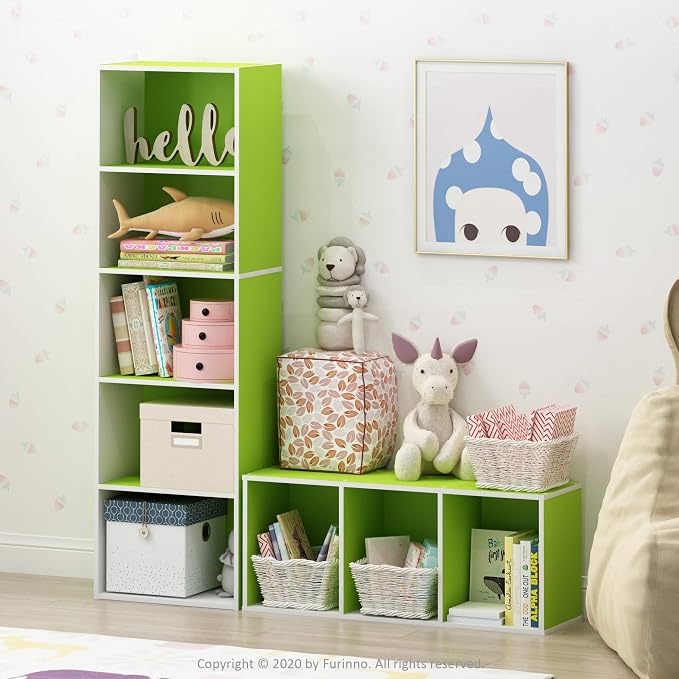 Furinno LUDER Book Shelf, 5-Tier Bookshelf, Bookcase - Image 2