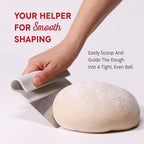 KneadAce Dough Scraper & Baker’s Brush Set. Stainless Steel Bench Scraper & - Image 4
