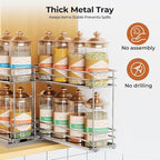 Mystozer Pull Out Spice Rack Organizer - Image 4