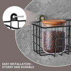 Spice Rack Organizer Wall Mount, Spice Organization Storage Shelf - Image 9