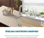 NiuYichee 304 Stainless Steel Utensil Holder, Dish Drying Rack, kitchen Utensil - Image 2