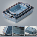HVH 9x13 Baking Dish Set, Large Casserole Dishes - Image 6