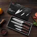 Wakoli EDIB 4-Piece Damascus Knife Set – Professional Kitchen Knife Set - Image 5
