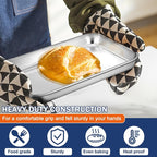 P&P CHEF 9 Inch Baking Cookie Sheet, Oven Pan Tray Stainless Steel Sheet Pan - Image 6