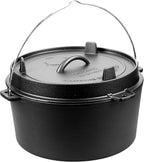 EDGING CASTING Pre-Seasoned Cast Iron Camping Dutch Ovens, Outdoor Camping - Image 6