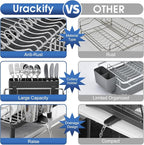 Urackify Stainless Steel Dish Drying Rack - Image 6