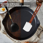 High Heat Resistant Silicone Spatulas, 13-1/2" Commercial Spatula 500°F - Image 6