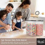 PRAKI 5PCS Cereal Containers Storage Set, BPA Free Airtight Food Storage - Image 5