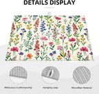 Watercolor Wildflower Dish Drying Mat - Image 4