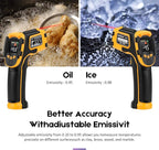 Infrared Thermometer Non-Contact Digital Laser Temperature Gun -58℉～1112℉ - Image 4