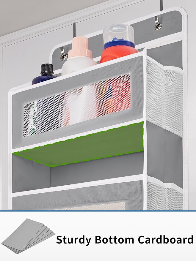 JARLINK Over The Door Organizer Storage, 5 Shelf Hanging Door Organizer - Image 8