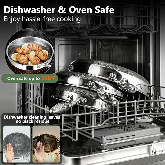 Non Stick Frying Pans, 10-inch - Image 7