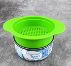 2 Pack - Can, Colander Strainer, Food Grade Plastic, Unibody Design, Dishwasher - Image 3
