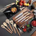 RAXCO Cooking Utensils Set, 12-Piece Kitchen Utensils and Accessories, 6-Piece - Image 2
