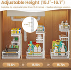 Under Sink Organizer and Storage - Image 7