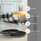 Oven Mitt & Pot Holder Buffalo Plaid Check 100% Cotton Heat Resistant Oven - Image 6