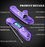 DOQAUS Digital Meat Thermometer, Instant Read Food Thermometer - Image 8