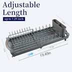 Dish Drying Rack Compact Expandable - Image 2