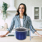 CONCORD Sapphire Nonstick 7 Quart Stock Pot Cookware Set - Image 7