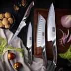 HOSHANHO 16-Piece Knife Set, Japanese High Carbon Stainless Steel Kitchen Knife - Image 6