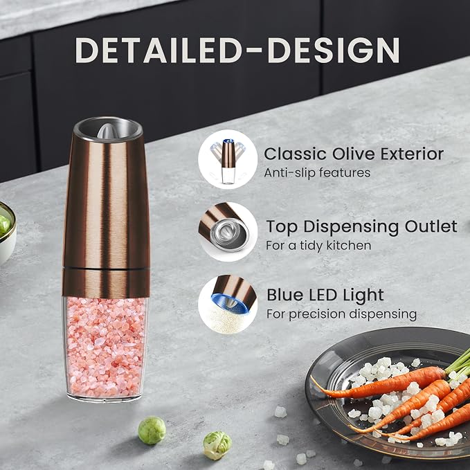 Battery Operated Salt And Pepper Grinder Set - Image 5
