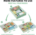 Marbrasse Expandable Desk Drawer Organizer, Mesh Drawer Organizer Tray - Image 5