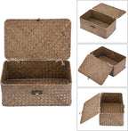 Sumnacon Small Wicker Basket - Image 4