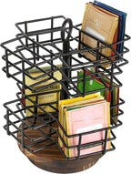 MyGift 8 Compartment Tea Bag Organizer Carousel, Coffee Station Storage Caddy - Image 4