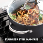 GreenPan Lima Hard Anodized 5QT Stock Pot - Image 5