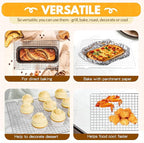 2 PCS Cooling Racks for Cooking and Baking, 15x10 Inches Stainless Steel - Image 3